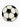 Tapis pour enfants Football Noir/Blanc Rond