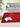 Tapis uni Nasty Rouge