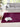 Tapis uni Nasty Violet