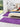 Tapis uni Fancy violet pour contour de lit