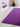 Tapis uni Fancy violet, chemin de table