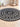 Tapis Scandi Valencia Noir/Blanc Rond