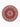 Tapis oriental Parun Tabriz rouge rond