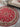 Tapis oriental Oriental rouge rond