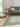 Tapis vintage Franges Vert