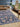 Tapis vintage Caracci bleu