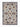 Tapis vintage Caracci Bleu/Crème