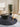Tapis en laine fait main Francois Anthracite Rond Villeroy & Boch