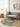 Tapis Vintage Lydia Vert Rond