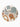 Tapis pour enfants Safari Animaux Multicolore Rond